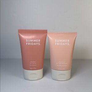 Summer Fridays Dewy Morning Duo (cleanser + moisturizer) NEW